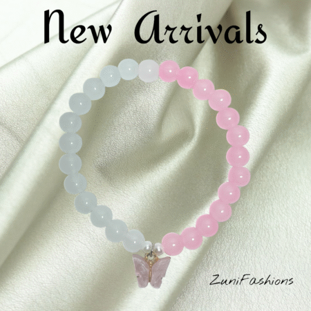 pink butterfly bracelet