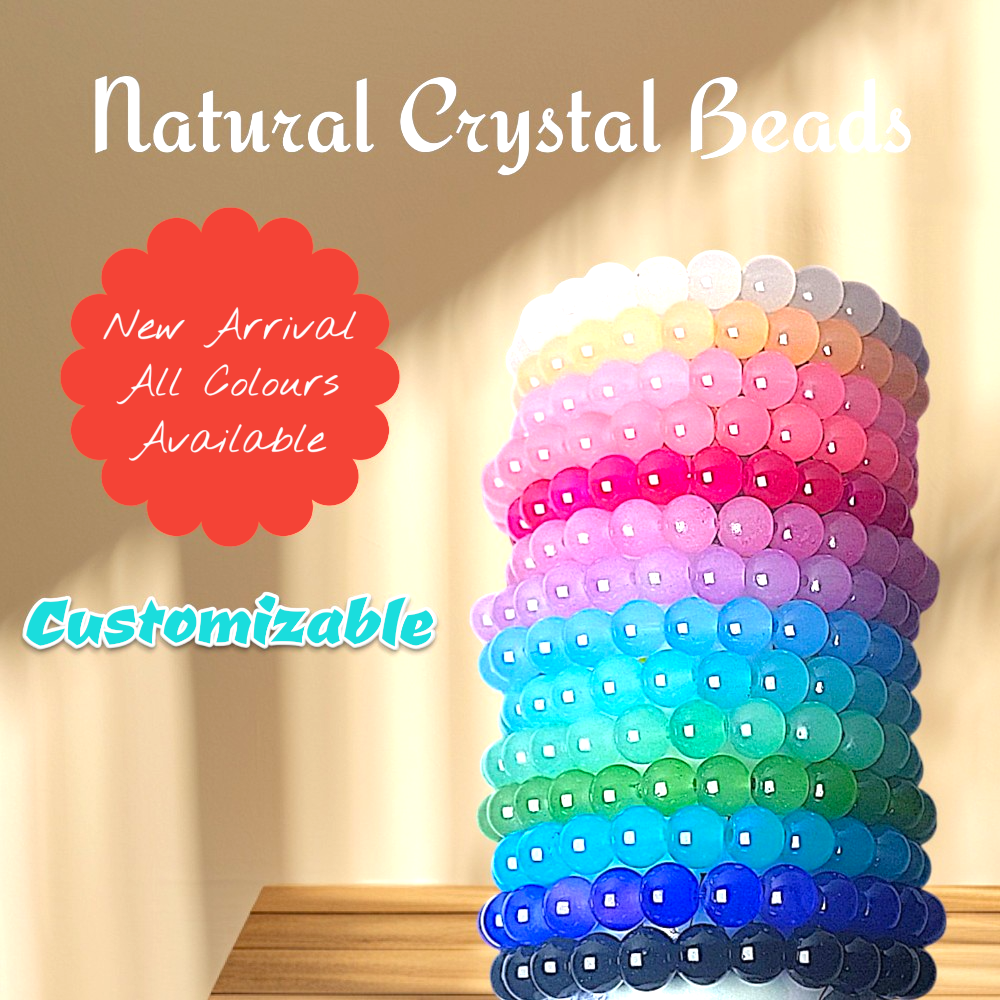 Korean Styled Multicolor Crystal Beads Bracelets