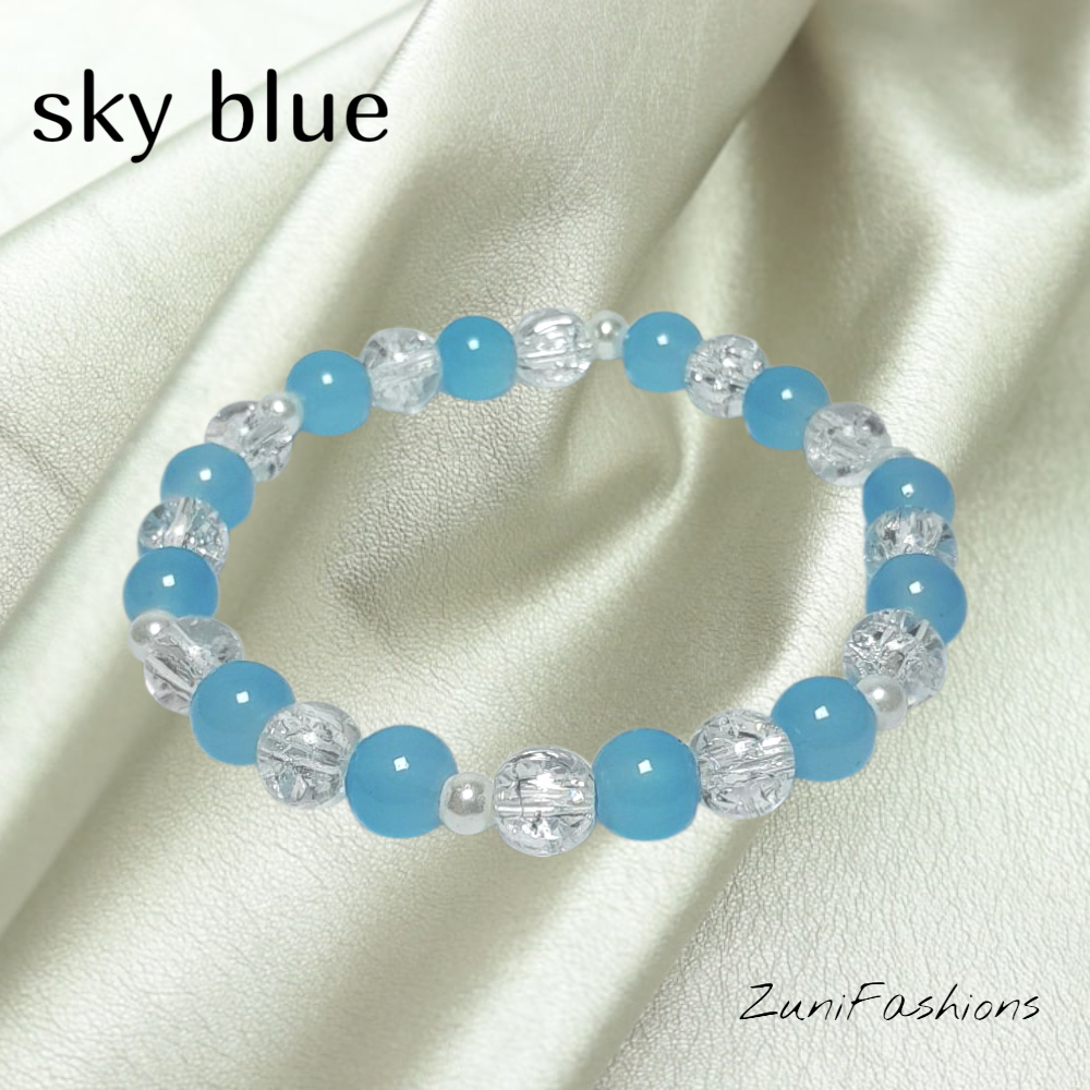 sky blue bracelet zunifashions
