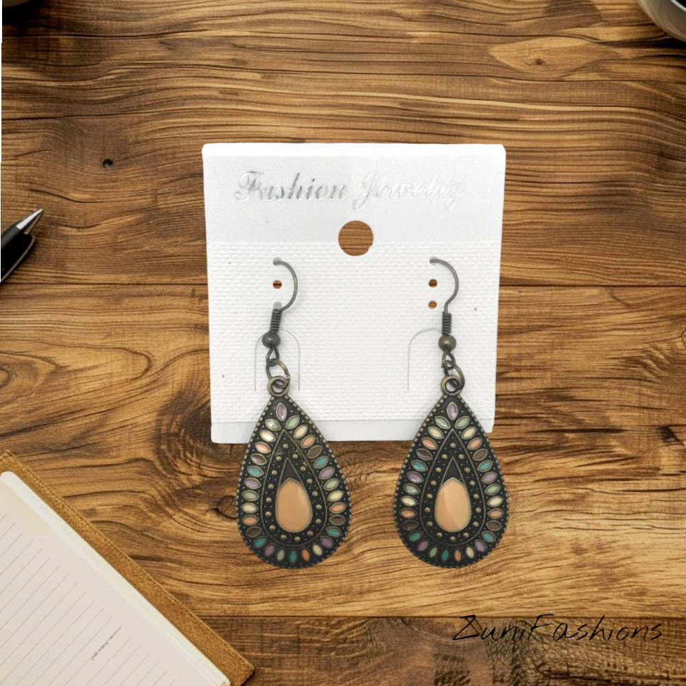 antique droplet earings