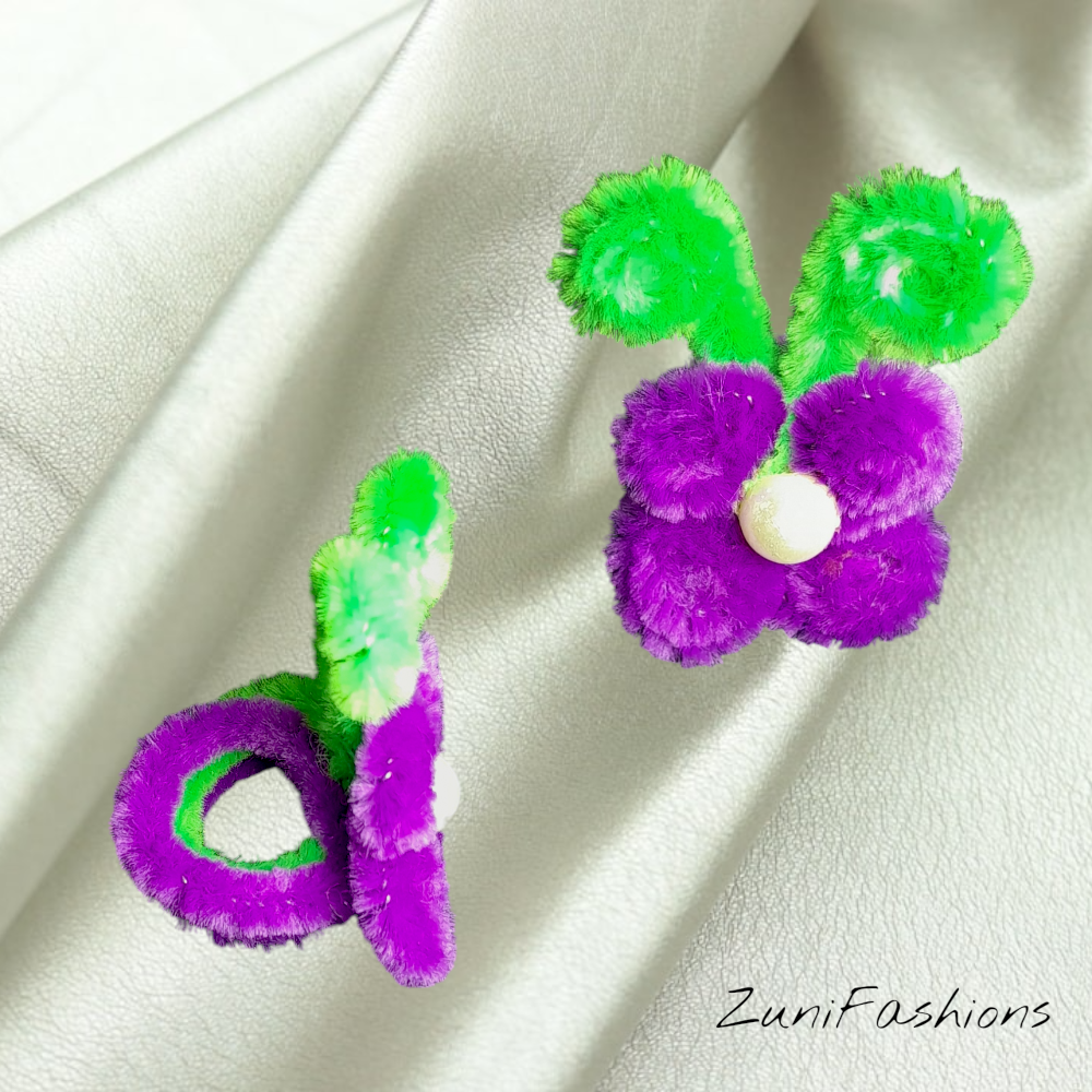 purple butterfly ring