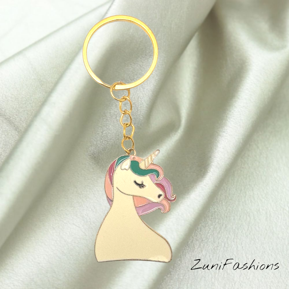 unicorn keychain